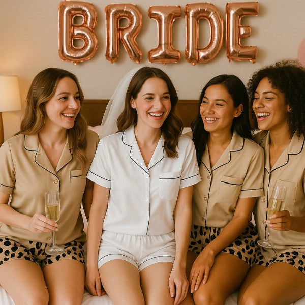 Bridesmaid Pajama Set, Bridal Party Pajamas, Women Matching Pajamas, Bachelorette Party Pajama Sets, Bride Squad, Bridesmaid Proposal Gift - Bride Babe